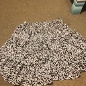 Polkadot skirt